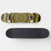 Skateboard Oye Boggling Explosion dans l'or (Horz)