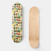 Skateboard P est pour Phoenix Ensemble sur Jaune (Recto)