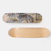 Skateboard Pack de loups dans la peinture forestière (Horz)