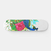 Skateboard Pacock (Horz)