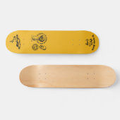 Skateboard Padre Pio Skateboard, pont de 7 ¾ po (Horz)