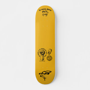 Skateboard Padre Pio Skateboard, pont de 7 ¾ po