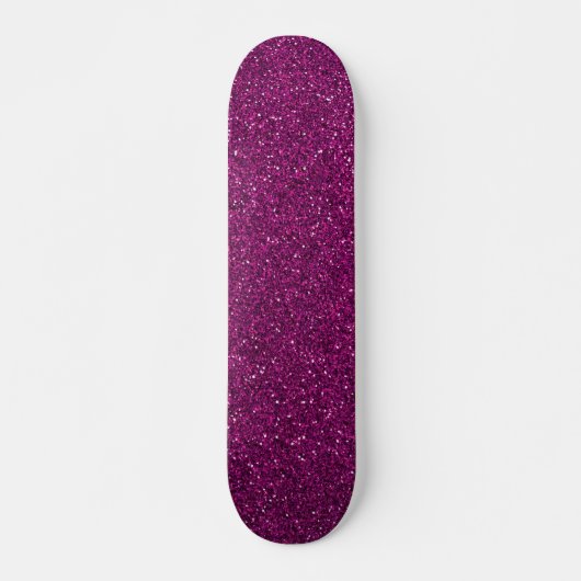 Skateboard Paillette rose (Devant)