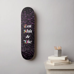 Skateboard Paillettes mignonnes mais grossières