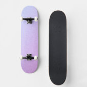 Skateboard Paillettes ombrées pastel (Recto)