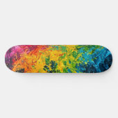 Skateboard Paint coloré (Horz)