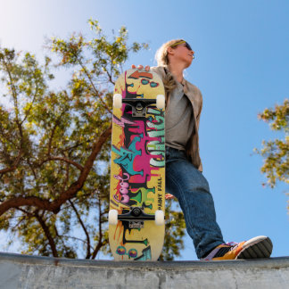Skateboard Paint Fall 8h Skate