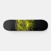 Skateboard Paire de dauphins dans le soleil (Horz)