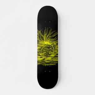 Skateboard Paire de dauphins dans le soleil