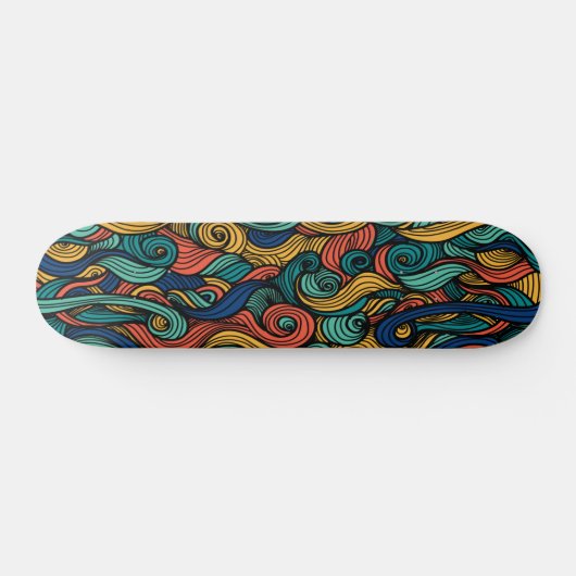 Skateboard Paisley haché (Horz)