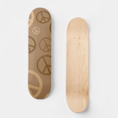 Skateboard Paix brune (Recto)