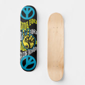 SKATEBOARD PAIX DE CARBURANT D'ORDURE (Recto)