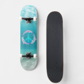 Skateboard Paix de dauphin (Devant)