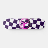 Skateboard Paix rose (Horz)