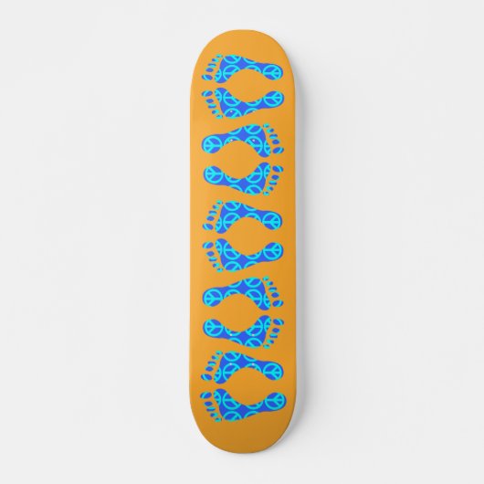 SKATEBOARD PAIX SIGNER PIEDS SKATEBOT (Devant)