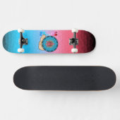 Skateboard Paix ~ Soleil (Horz)