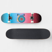 Skateboard Paix ~ Soleil (Horz)