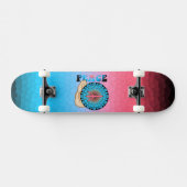 Skateboard Paix ~ Soleil (Horz)