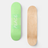 Skateboard Paix verte (Recto)