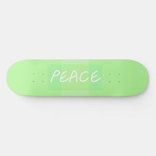 Skateboard Paix verte (Horz)