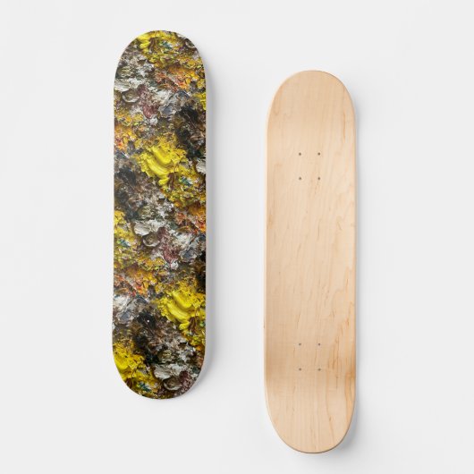 Skateboard Palette de l'artiste #1 (Recto)