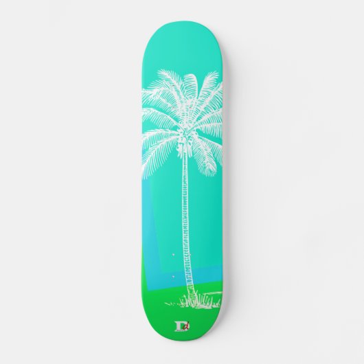 Skateboard Palm Silhouette Dd Marque Patinage (Recto)
