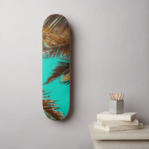 Skateboard Palm Tree Paysage tropical Cool Mur Art