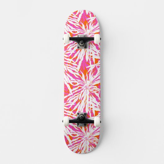 Skateboard Palmettes tropicales (Recto)