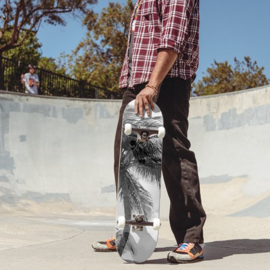Skateboard Palmiers à Glam luxuriants 1 (Extérieur 2)