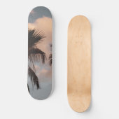 Skateboard Palmiers couchés de soleil #1 #tropical #wall #déc (Recto)