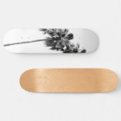Skateboard Palmiers Vibes noir & blanc #4 #wall #décoration (Horz)