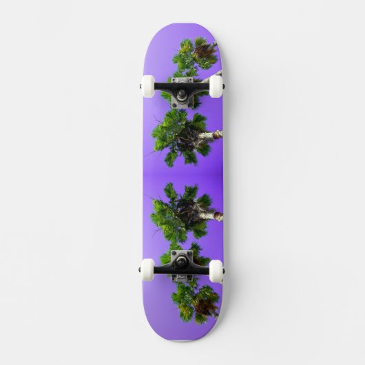 Skateboard ~Palms~ SKATE DECK, CUSTOMISEZ-LE ! (Recto)