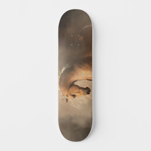 Skateboard Palomino dans les Brumes (Recto)