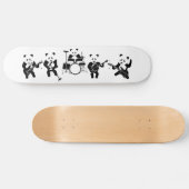 Skateboard Panda Bear Cute Band (Horz)