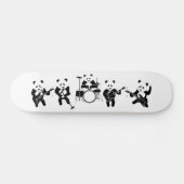 Skateboard Panda Bear Cute Band (Horz)