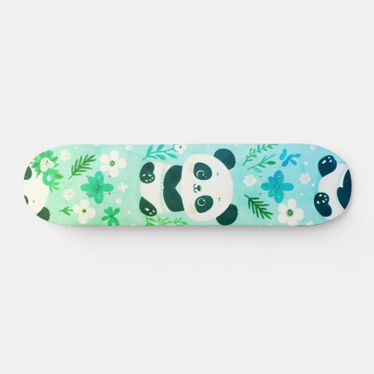 Skateboard Panda Bear Motif Vert Imprimer (Horz)