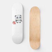 Skateboard Panda & Bird, endoky.com (Recto)