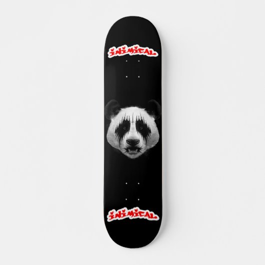 Skateboard Panda de Rocker Dur Inimitable (Devant)