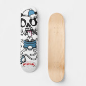Skateboard Panda de tir inimical (Recto)