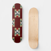 Skateboard Panda Moustachu 2 (Recto)