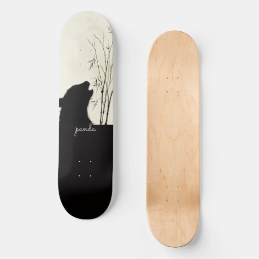 Skateboard Panda Silhouette (Recto)