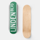 Skateboard Panneau Boulevard Linden (Recto)