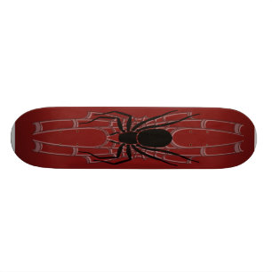 Skateboard Panneau d'araignée