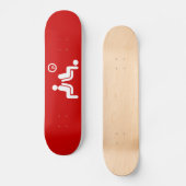 Skateboard Panneau d'attente long (Recto)