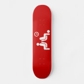 Skateboard Panneau d'attente long (Recto)