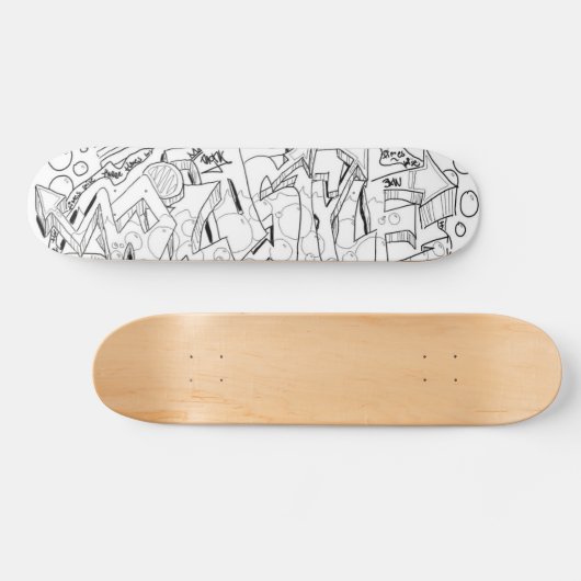 Skateboard panneau de brûleur à couronne (Horz)