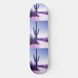Skateboard panneau de cactus
