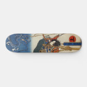 Skateboard Panneau de combat samouraï de dragon d'eau (Horz)