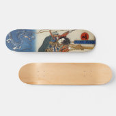 Skateboard Panneau de combat samouraï de dragon d'eau (Horz)