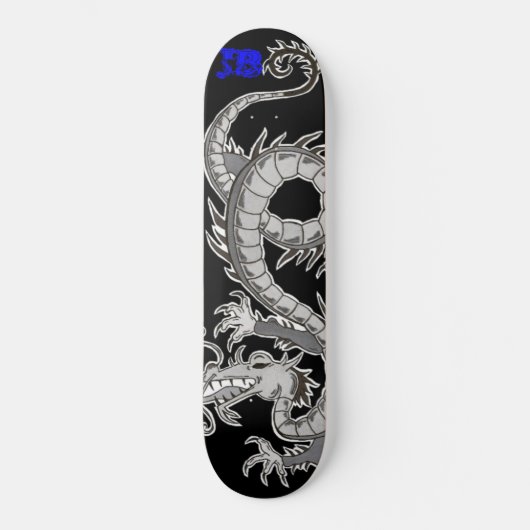 SKATEBOARD PANNEAU DE DRAGON (Recto)